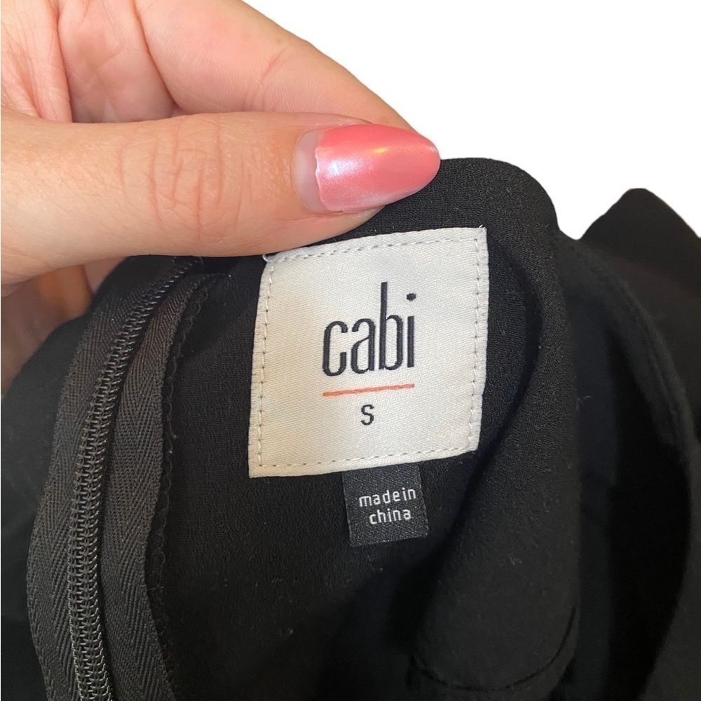 CABI | Black Indulgence Draped Blouse - Picture 7 of 9